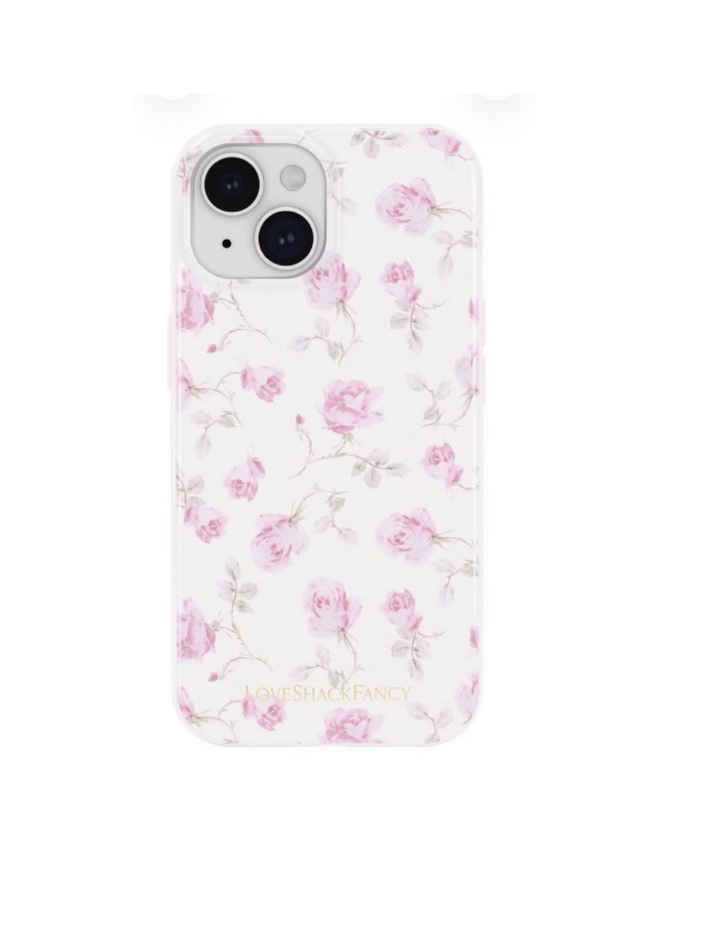 LoveShackFancy – Ribbon Rosa Flora iPhone 17e/16e/15/14/13 Case Mate